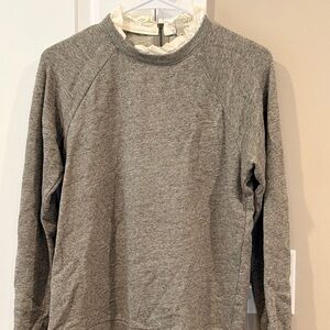 J. Crew Gray Crewneck Men's Sweater